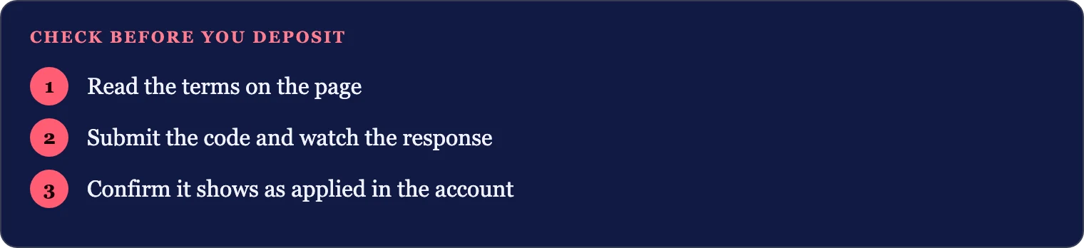 Three checks that separate a live code from a dead one